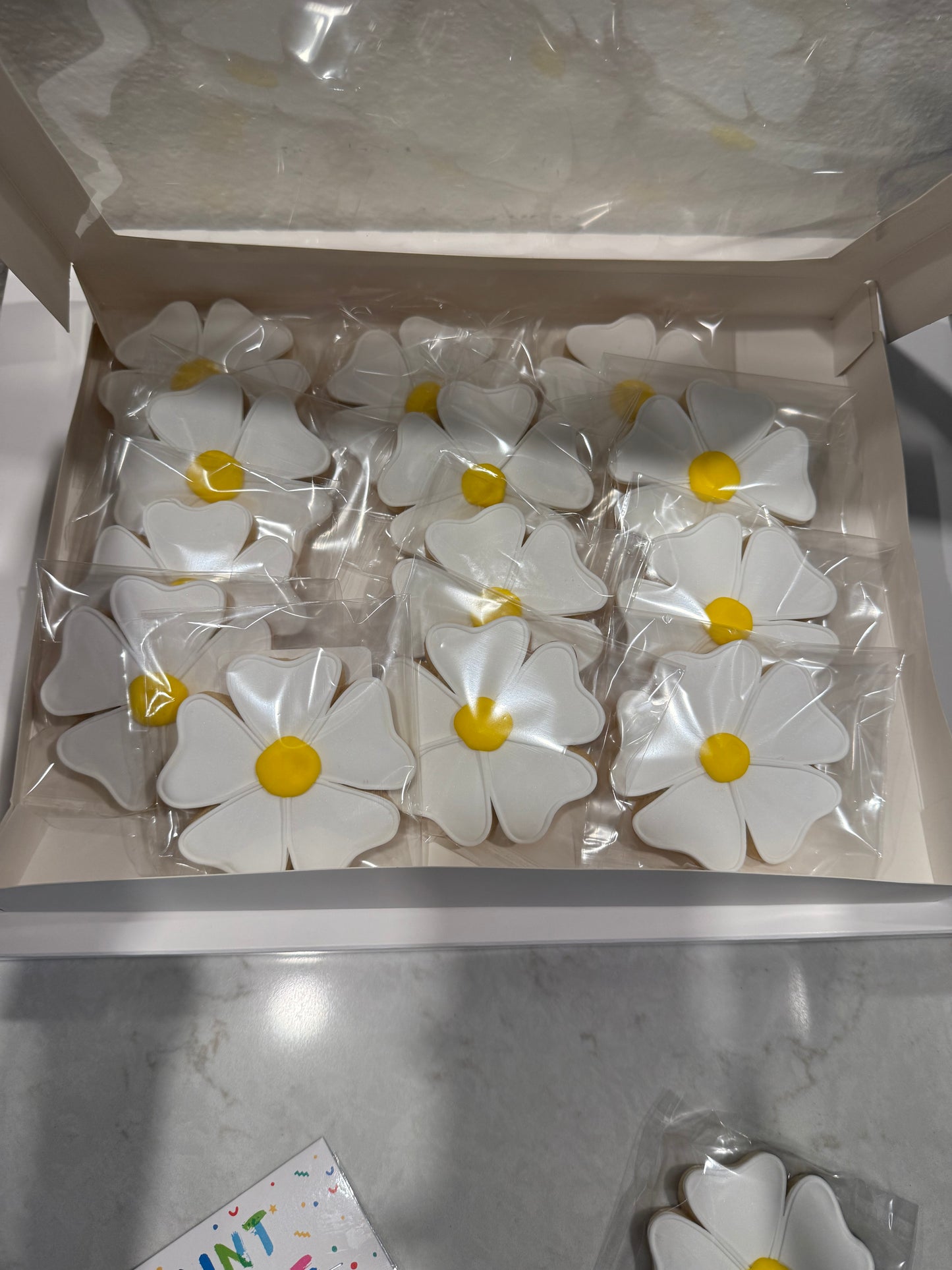 Flower cookies