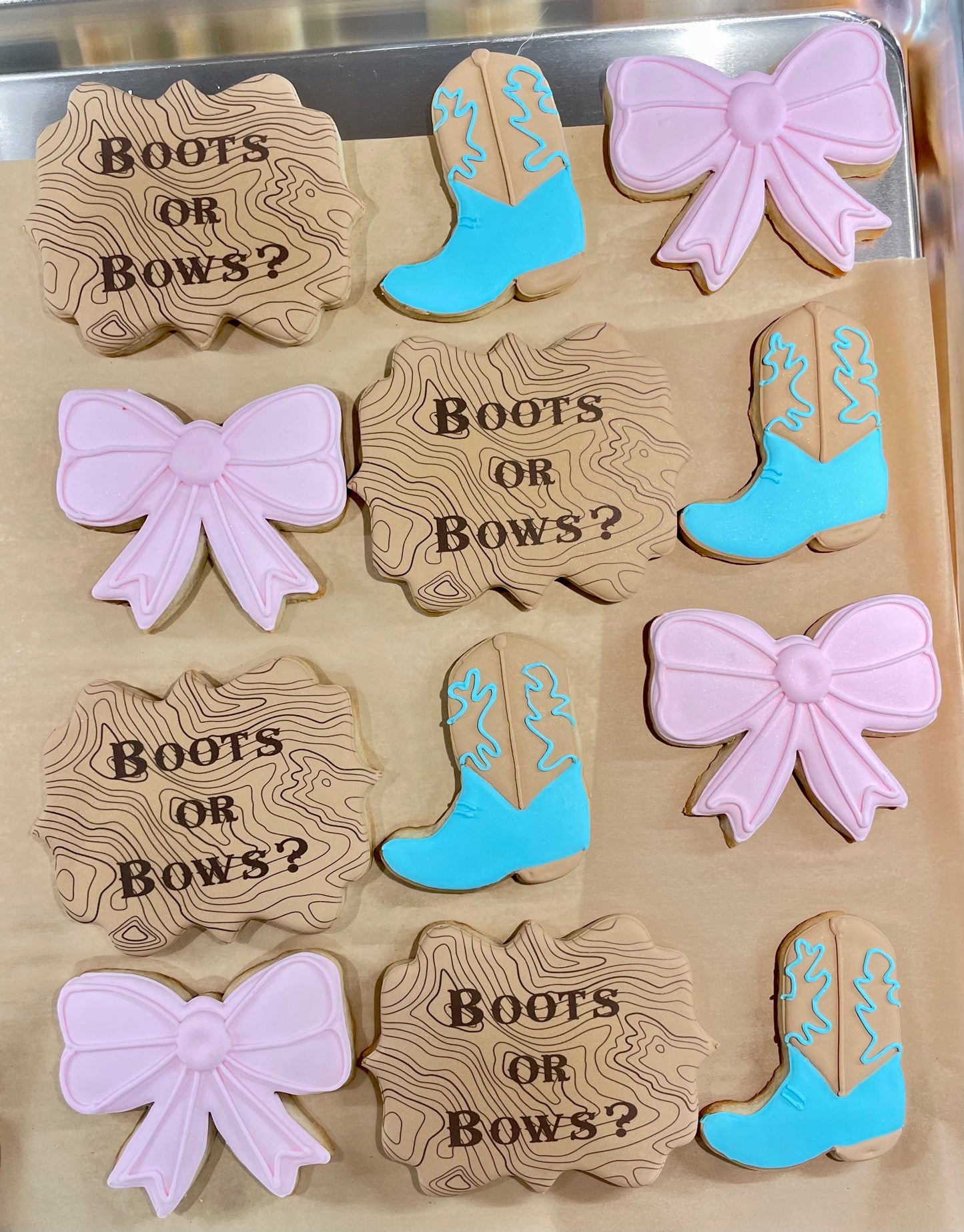 Boots or Bows-Gender Reveal